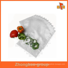 Bolsa de nylon transparente de grado medio para empaques de vagetables / frutas